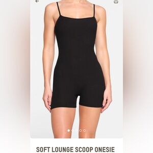 Skims Soft Lounge Scoop Onesie